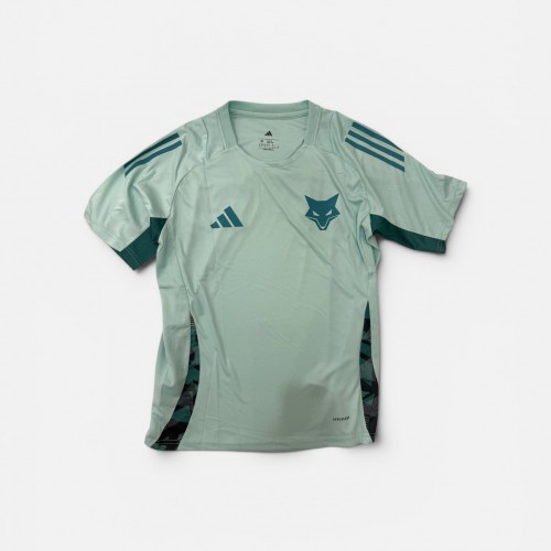 adidas Football Training Jersey Mint Green Aeroready Custom "DUTRA"